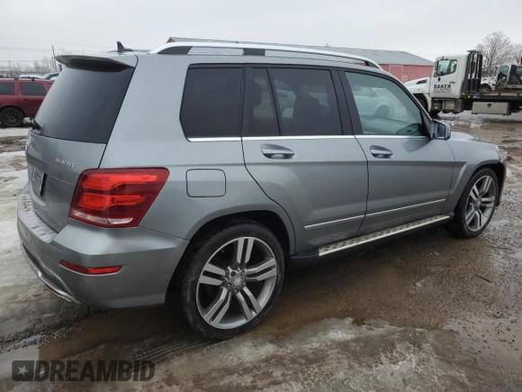 2013 Mercedes-Benz GLK 250 with VIN WDCGG0EB2DG102623, listed as a Copart auction lot 45491145 with 393,461 mi miles and Clean Title. Bid and sale history available at DreamBid. Image 3.