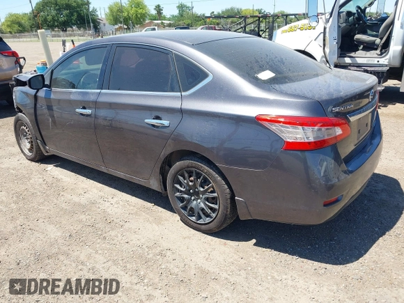 2014 Nissan Sentra SV with VIN 3N1AB7AP2EL692407, listed as a IAAI auction lot 41976680 with 140,788 mi miles and . Bid and sale history available at DreamBid. Image 3.
