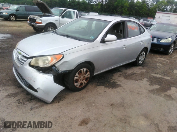 2010 Hyundai Elantra GLS z VIN KMHDU4AD6AU185885, wystawiony jako IAAI lot #42466100 z przebiegiem 200 842 mil mil oraz . Historia ofert i sprzedaży dostępna na DreamBid. Obrazek 2.