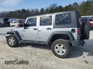 2014 Jeep Wrangler Unlimited Sport with VIN 1C4HJWDG6EL318799, listed as a Copart auction lot 46329325 with 90,111 mi miles and Salvage Title. Bid and sale history available at carsss.com. Image 2.