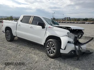 2021 Chevrolet Silverado 1500 RST with VIN 3GCUYEEL1MG364522, listed as a Copart auction lot 65653904 with 52,010 mi miles and Salvage Title. Bid and sale history available at carsss.com. Image 4.
