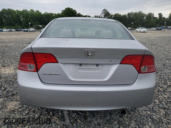 2008 Honda Civic LX with VIN 1HGFA16598L075744, listed as a Copart auction lot 54559954 with 163,383 mi miles and Salvage Title. Bid and sale history available at DreamBid. Image 6.