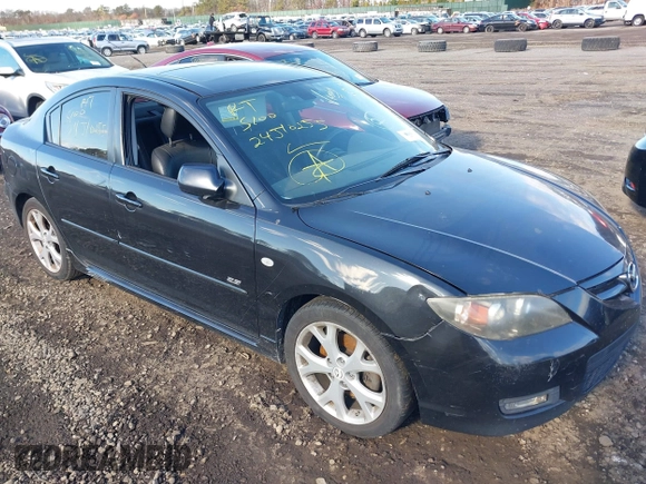 2009 Mazda 3 S Touring with VIN JM1BK324291209865, listed as a IAAI auction lot 41037298 with Not Provided miles and . Bid and sale history available at DreamBid. Image 1.