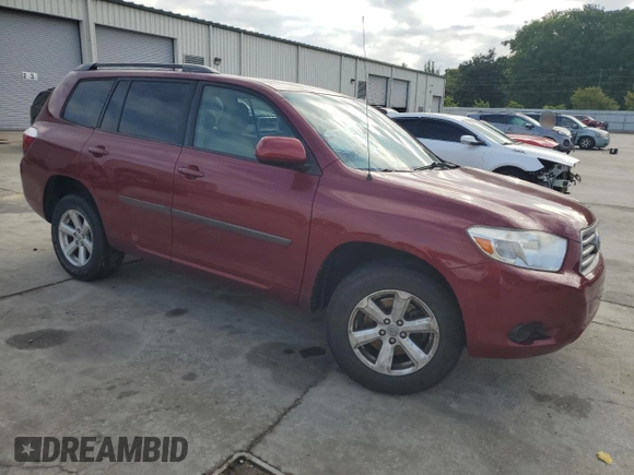 2008 Toyota Highlander with VIN JTEDS41A282028887, listed as a Copart auction lot 52763945 with 112,086 mi miles and Salvage title. Bid and sale history available at DreamBid. Image 4.