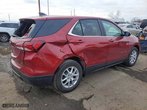 2024 Chevrolet Equinox LT with VIN 3GNAXKEG0RS229616, listed as a Copart auction lot 84400634 with 5,880 mi miles and Non Repairable. Bid and sale history available at carsss.com. Image 3.