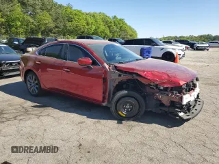 2021 Mazda 6 Grand Touring with VIN JM1GL1TY4M1616684, listed as a Copart auction lot 51931055 with 33,321 mi miles and Salvage Title. Bid and sale history available at carsss.com. Image 4.