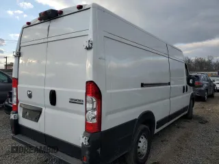2023 Ram ProMaster Cargo with VIN 3C6MRVJGXPE544997, listed as a Copart auction lot 89184535 with 117,618 mi miles and Salvage Title. Bid and sale history available at DreamBid. Image 3.