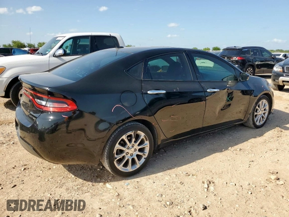 2013 Dodge Dart Limited with VIN 1C3CDFCA3DD320120, listed as a Copart auction lot 61642285 with 153,607 mi miles and Salvage title. Bid and sale history available at DreamBid. Image 3.