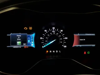 2013 Ford Fusion Energi Titanium with VIN 3FA6P0SU2DR331969, listed as a Copart auction lot 46814385 with 146,303 mi miles and Non Repairable. Bid and sale history available at carsss.com. Image 9.
