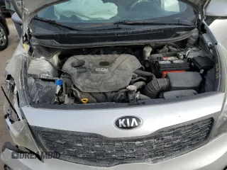 2015 Kia Rio LX with VIN KNADM4A37F6497234, listed as a Copart auction lot 45778255 with 118,002 mi miles and Salvage Title. Bid and sale history available at carsss.com. Image 13.