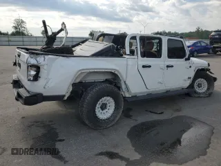 2020 Jeep Gladiator Sport S with VIN 1C6HJTAG5LL109304, listed as a Copart auction lot 55290145 with 83,771 mi miles and Salvage title. Bid and sale history available at DreamBid. Image 3.