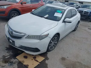 2017 Acura TLX w/Technology Pkg with VIN 19UUB1F50HA000009, listed as a IAAI auction lot 42005791 with 1 mi miles. Bid and sale history available at carsss.com. Image 16.