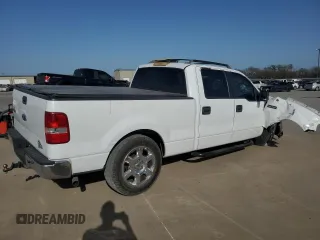 2008 Ford F-150 XL with VIN 1FTRW12W28FB23921, listed as a Copart auction lot 49659415 with 198,041 mi miles and Salvage Title. Bid and sale history available at carsss.com. Image 3.