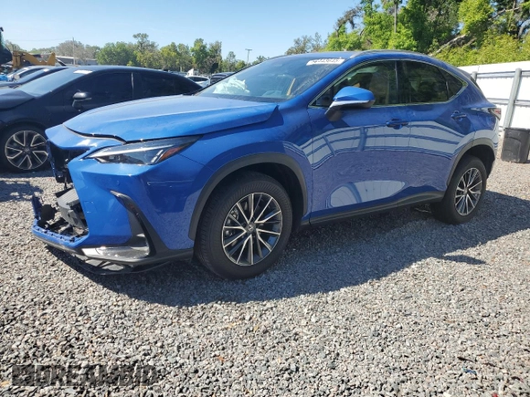 2025 Lexus NX 350h with VIN 2T2AKCEZ2SC040365, listed as a Copart auction lot 50443645 with 12,158 mi miles and Salvage Title. Bid and sale history available at DreamBid. Image 1.