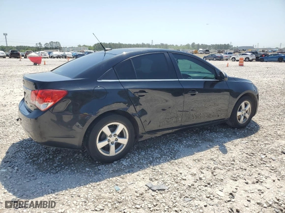 2013 Chevrolet Cruze 1LT with VIN 1G1PC5SB1D7162680, listed as a Copart auction lot 52589715 with 187,034 mi miles and Salvage Title. Bid and sale history available at carsss.com. Image 3.