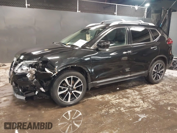 2019 Nissan Rogue SL with VIN 5N1AT2MV7KC823194, listed as a IAAI auction lot 41459999 with 26,833 mi miles. Bid and sale history available at carsss.com. Image 19.