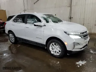 2022 Chevrolet Equinox LT with VIN 3GNAXUEV1NL243250, listed as a Copart auction lot 47805645 with 66,985 mi miles and Salvage Title. Bid and sale history available at carsss.com. Image 4.