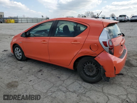 2012 Toyota Prius One with VIN JTDKDTB32C1004331, listed as a Copart auction lot 52734475 with 103,807 mi miles and Salvage Title. Bid and sale history available at carsss.com. Image 2.