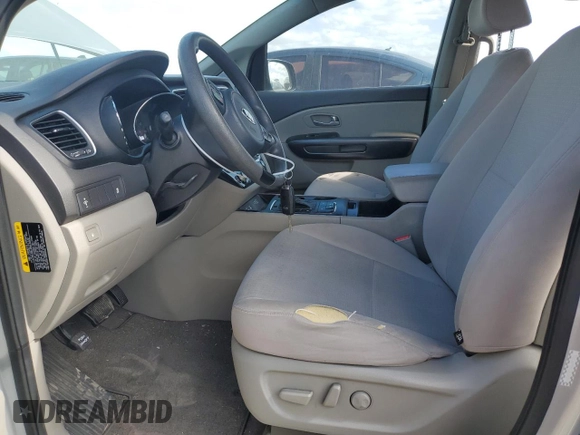 2016 Kia Sedona LX with VIN KNDMB5C14G6091911, listed as a Copart auction lot 49027495 with 133,357 mi miles and Salvage Title. Bid and sale history available at carsss.com. Image 7.