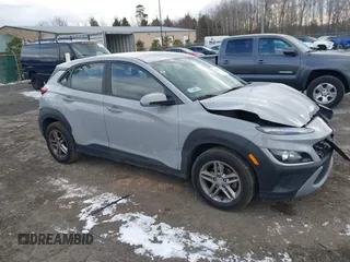 2023 Hyundai Kona SE with VIN KM8K22AB6PU035140, listed as a IAAI auction lot 41629878 with 64,344 mi miles and . Bid and sale history available at carsss.com. Image 1.