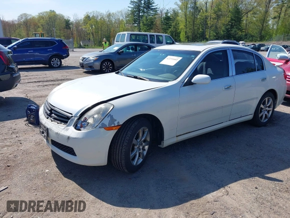 2005 Infiniti G35 with VIN JNKCV51F05M305186, listed as a IAAI auction lot 42231602 with Not Provided miles and . Bid and sale history available at DreamBid. Image 2.