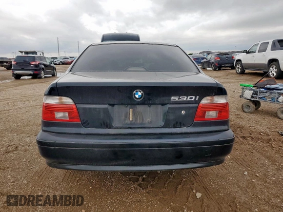 2001 BMW 5 Series 530i z VIN WBADT63451CF13044, wystawiony jako Copart lot #59404495 z przebiegiem Nie podano mil oraz Szkoda całkowita • Salvage title. Historia ofert i sprzedaży dostępna na DreamBid. Obrazek 6.