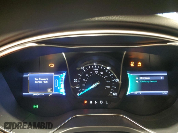 2013 Ford Fusion SE Hybrid with VIN 3FA6P0LU4DR209533, listed as a Copart auction lot 59052725 with 90,424 mi miles and Clean title. Bid and sale history available at DreamBid. Image 9.