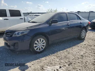 2013 Toyota Corolla L with VIN 2T1BU4EE6DC054780, listed as a Copart auction lot 53301045 with 135,754 mi miles and Salvage Title. Bid and sale history available at DreamBid. Image 1.