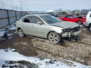 2008 Mazda 3 i Touring with VIN JM1BK32F781128988, listed as a IAAI auction lot 41615249 with 256,947 mi miles and . Bid and sale history available at carsss.com. Image 1.