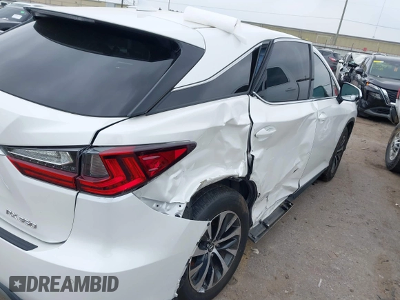 2020 Lexus RX 350 with VIN 2T2AZMAA7LC171391, listed as a IAAI auction lot 41906891 with 52,248 mi miles and . Bid and sale history available at DreamBid. Image 6.