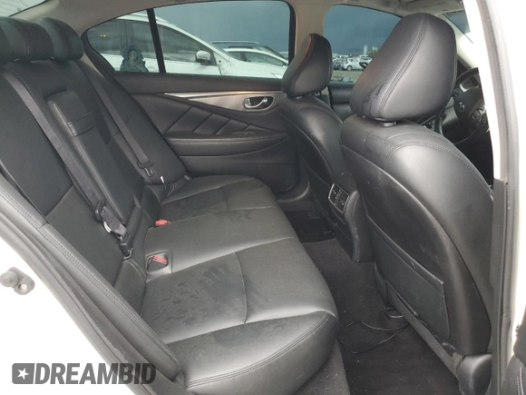 2015 Infiniti Q50 Premium with VIN JN1BV7AP6FM353667, listed as a Copart auction lot 62381025 with 119,482 mi miles and Salvage title. Bid and sale history available at DreamBid. Image 10.