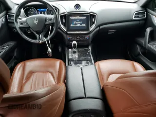 2017 Maserati Ghibli with VIN ZAM57XSA8H1206426, listed as a Copart auction lot 65672713 with 125,827 mi miles. Bid and sale history available at carsss.com. Image 8.
