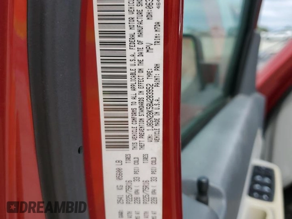 2008 Jeep Liberty Sport with VIN 1J8GN28K58W283952, listed as a Copart auction lot 53860535 with 177,813 mi miles and Salvage Title. Bid and sale history available at DreamBid. Image 13.