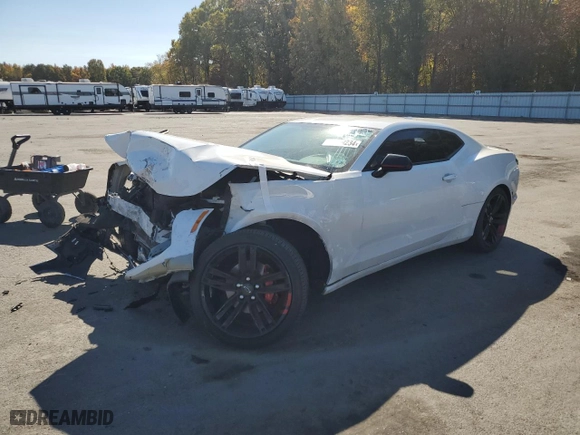 2020 Chevrolet Camaro 1LT with VIN 1G1FB1RS2L0143348, listed as a Copart auction lot 76289234 with 0 mi miles and Salvage Title. Bid and sale history available at carsss.com. Image 1.