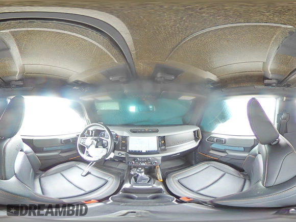 2021 Ford Bronco with VIN 1FMDE5CH1MLA60600, listed as a Copart auction lot 54076135 with 39,526 mi miles and Salvage title. Bid and sale history available at DreamBid. Image 14.