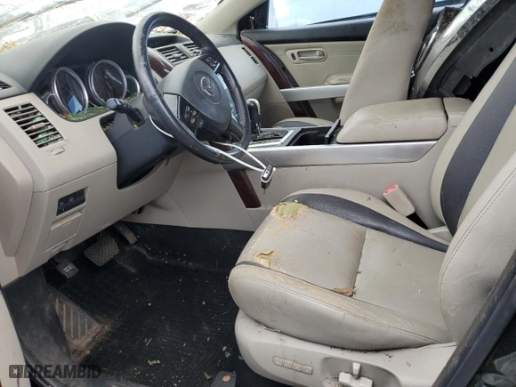 2007 Mazda CX-9 Grand Touring with VIN JM3TB28Y270108330, listed as a Copart auction lot 50896695 with 0 mi miles and Salvage Title. Bid and sale history available at carsss.com. Image 7.