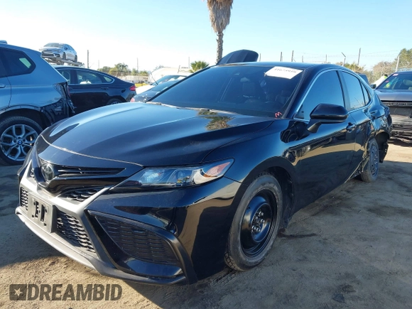 2021 Toyota Camry SE Nightshade with VIN 4T1G11AK2MU477363, listed as a IAAI auction lot 41675959 with 57,507 mi miles. Bid and sale history available at carsss.com. Image 19.