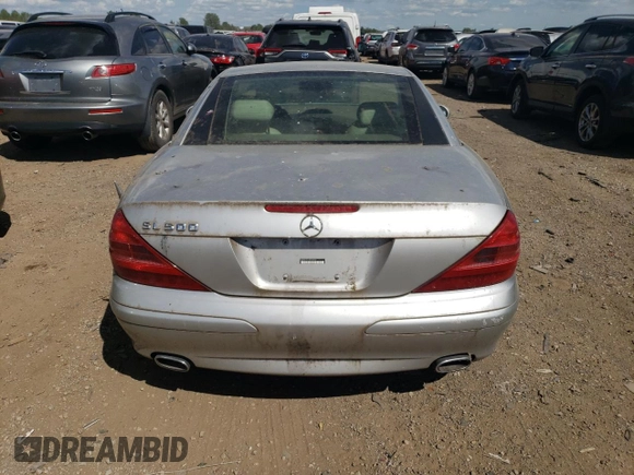2003 Mercedes-Benz SL 500 z VIN WDBSK75F13F032092, wystawiony jako Copart lot #75596144 z przebiegiem 43 508 mil mil oraz Nie do naprawy • Non repairable. Historia ofert i sprzedaży dostępna na DreamBid. Obrazek 6.