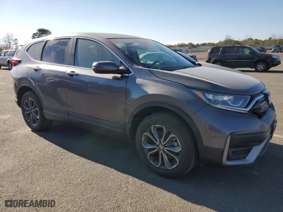 2020 Honda CR-V EX-L with VIN 2HKRW2H82LH700833, listed as a Copart auction lot 72158734 with 33,972 mi miles and Salvage Title. Bid and sale history available at carsss.com. Image 4.