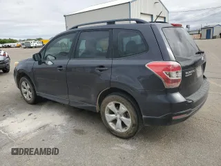 2015 Subaru Forester 2.5i with VIN JF2SJABC2FH470349, listed as a Copart auction lot 56432215 with 213,412 mi miles and Salvage title. Bid and sale history available at DreamBid. Image 2.