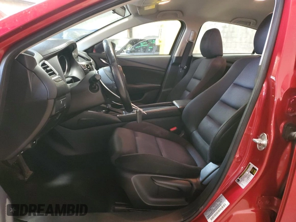 2017 Mazda 6 Sport z VIN JM1GL1U5XH1127345, wystawiony jako Copart lot #56196575 z przebiegiem 131 059 mil mil oraz Szkoda całkowita • Salvage title. Historia ofert i sprzedaży dostępna na DreamBid. Obrazek 7.