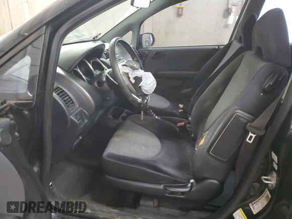 2007 Honda Fit Sport with VIN JHMGD37607S058525, listed as a Copart auction lot 51930865 with 253,811 mi miles and Salvage Title. Bid and sale history available at carsss.com. Image 7.