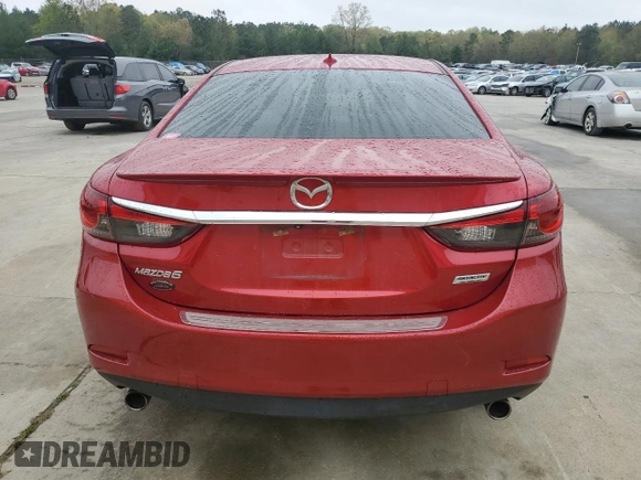 2015 Mazda 6 i Grand Touring with VIN JM1GJ1W64F1171608, listed as a Copart auction lot 51001915 with 124,995 mi miles and Salvage Title. Bid and sale history available at DreamBid. Image 6.