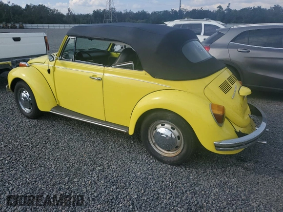 1973 Volkswagen Beetle with VIN 1532316998, listed as a Copart auction lot 76866654 with 1,983 mi miles and Salvage Title. Bid and sale history available at DreamBid. Image 2.