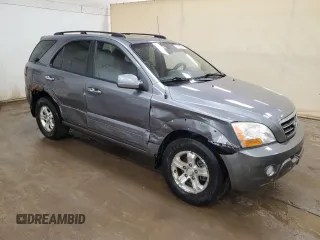 2008 Kia Sorento EX z VIN KNDJC736285789030, wystawiony jako Copart lot #47356585 z przebiegiem 208 628 mil mil oraz Czysty tytuł • Clean title. Historia ofert i sprzedaży dostępna na DreamBid. Obrazek 4.