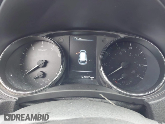 2017 Nissan Rogue SV with VIN 5N1AT2MV5HC845803, listed as a IAAI auction lot 42343264 with 122,007 mi miles and . Bid and sale history available at DreamBid. Image 7.