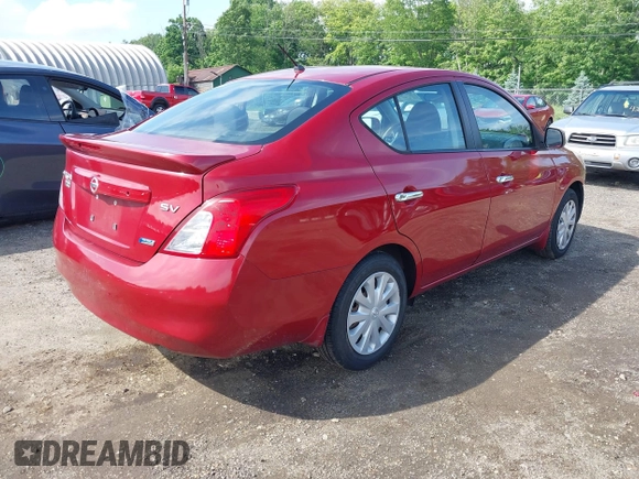 2013 Nissan Versa SV with VIN 3N1CN7AP5DL857509, listed as a IAAI auction lot 42365726 with 75,669 mi miles and . Bid and sale history available at DreamBid. Image 4.