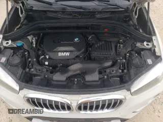 2017 BMW X1 sDrive28i with VIN WBXHU7C35H5H36894, listed as a Copart auction lot 86144154 with 78,355 mi miles and Salvage Title. Bid and sale history available at carsss.com. Image 12.