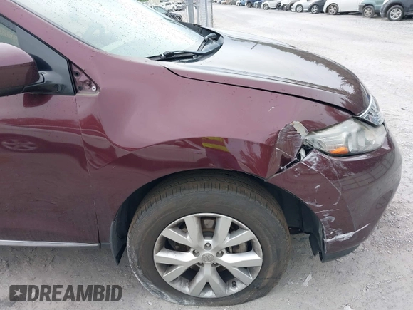 2014 Nissan Murano SV with VIN JN8AZ1MU3EW414539, listed as a IAAI auction lot 40769275 with 94,217 mi miles and . Bid and sale history available at carsss.com. Image 18.