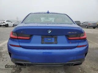 2021 BMW 3 Series M340i xDrive with VIN 3MW5U9J09M8B54986, listed as a Copart auction lot 81604134 with 0 mi miles and Salvage Title. Bid and sale history available at carsss.com. Image 6.